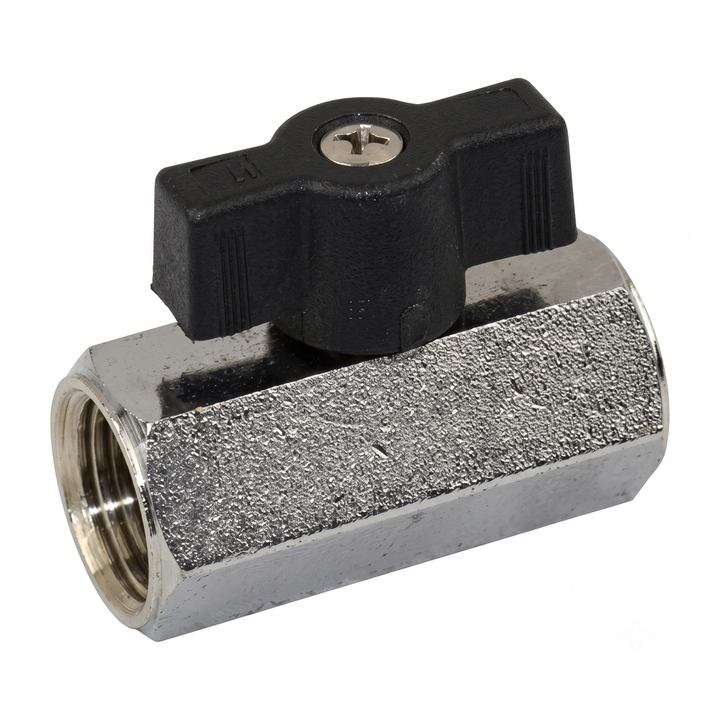[VLV-413-608] Ball Valve, NPB, 3/8"; FFB