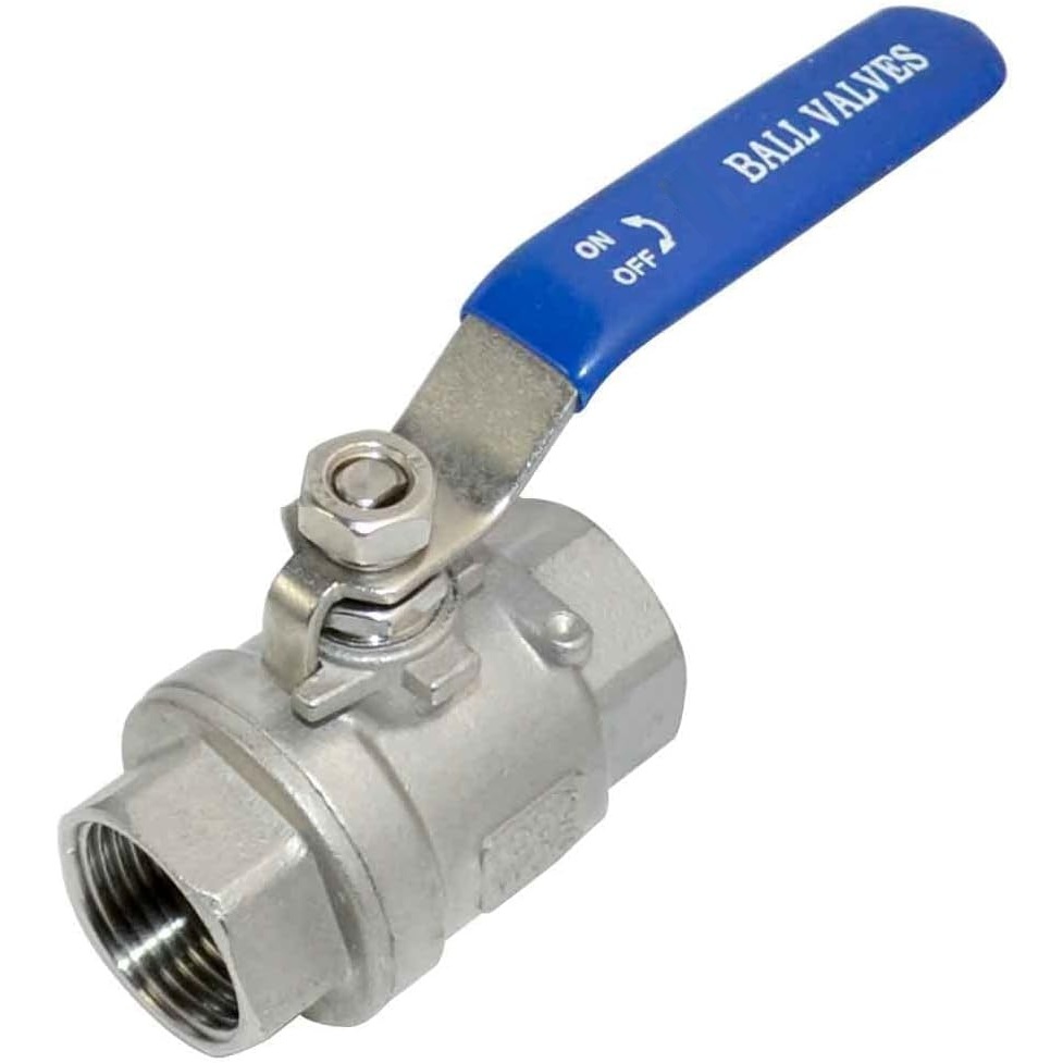[VLV-413-630] Ball Valve, SS, 1/2"; FF