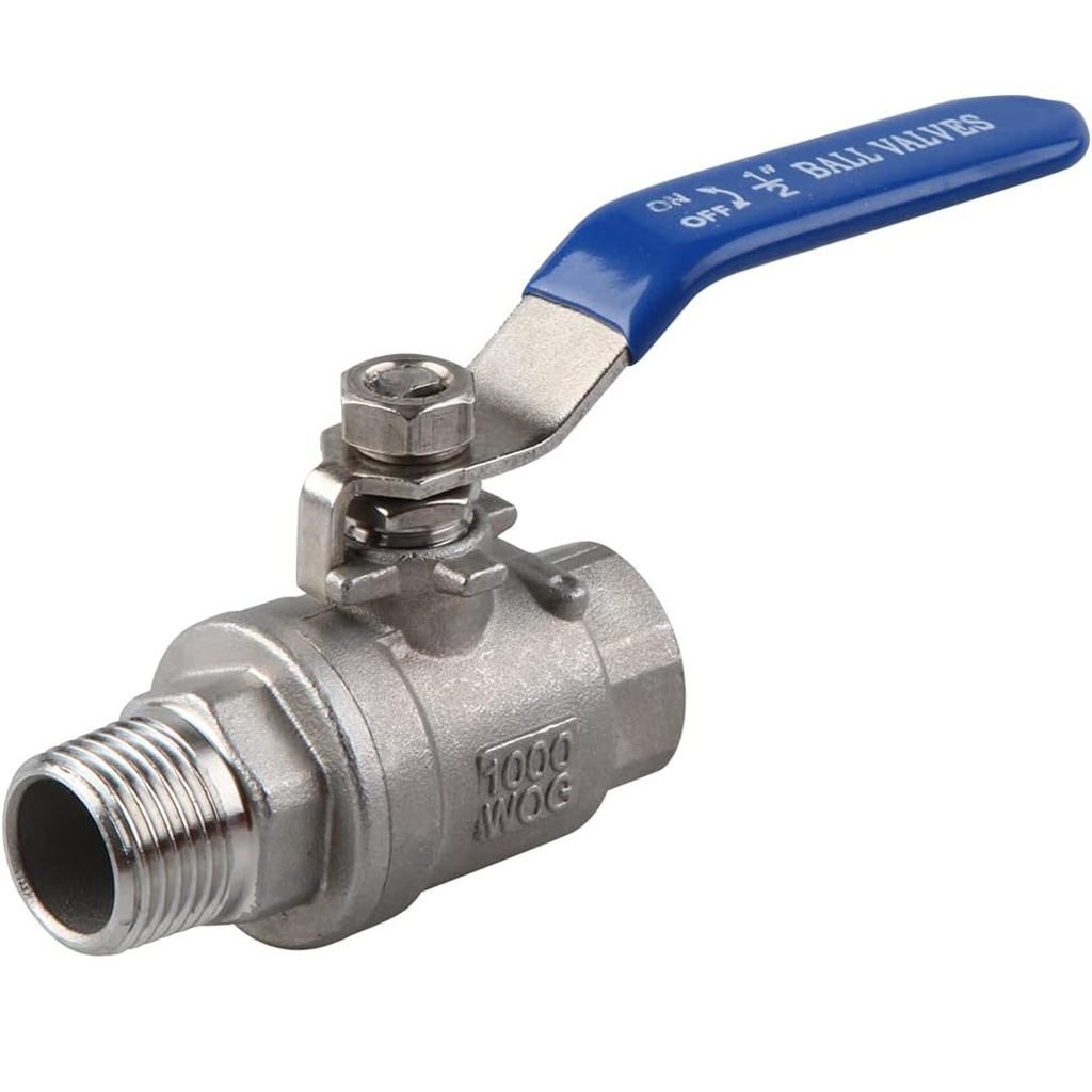 Ball Valve, SS, 1/2"; FM
